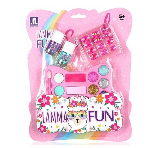 Набір дитячої косметики з накладними нігтями Lamma Fun, фото 1