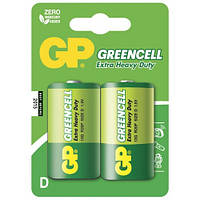 Батарейка солевая GP Super Heavy Duty 13G-S2 Green R20/1.5V P/D Бочка