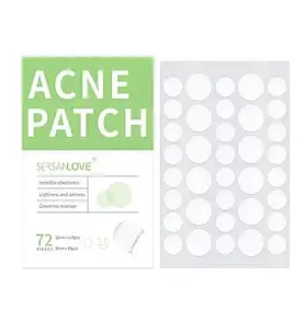 Патчі від прищів Sersanlove ACNE PATCH (екстракт зеленого чаю) 72 штуки