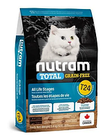 Корм холистик Nutram Total GF Salmon & Trout Cat 5.4 кг с лососем и форелью для кошек всех пород