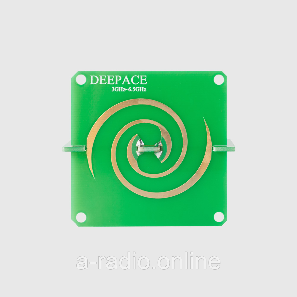 Широкополосна антена DEEPACE Wideband Circular Polarized Antenna UWB-3 3GHz-6.5GHz