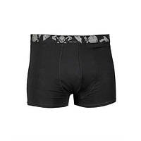 Трусы Mil-Tec (2 шт в комплекте) Boxer Shorts Black, тактические трусы черные, мужские трусы набор полевые