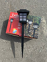 Садовый светильник на солнечных батареях VARGO LED 3000K 117016 домик желтый свет