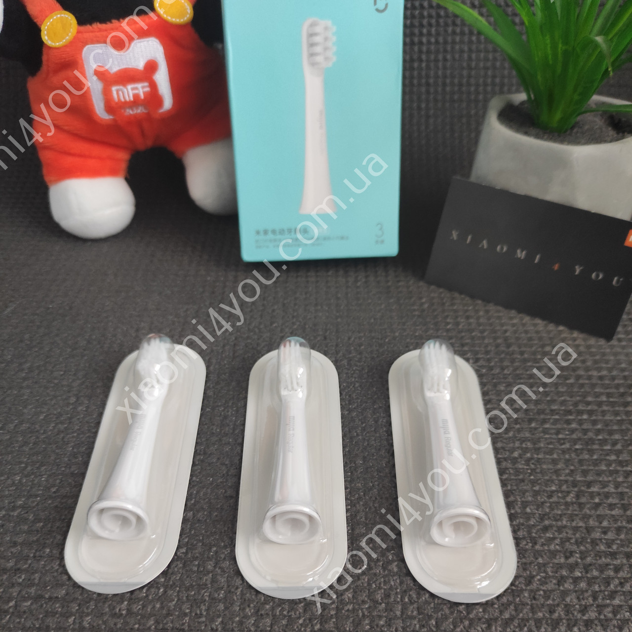 Насадки для зубной щетки Xiaomi MiJia T100 Electric Toothbrush, оригинал - фото 1 - id-p2143932916