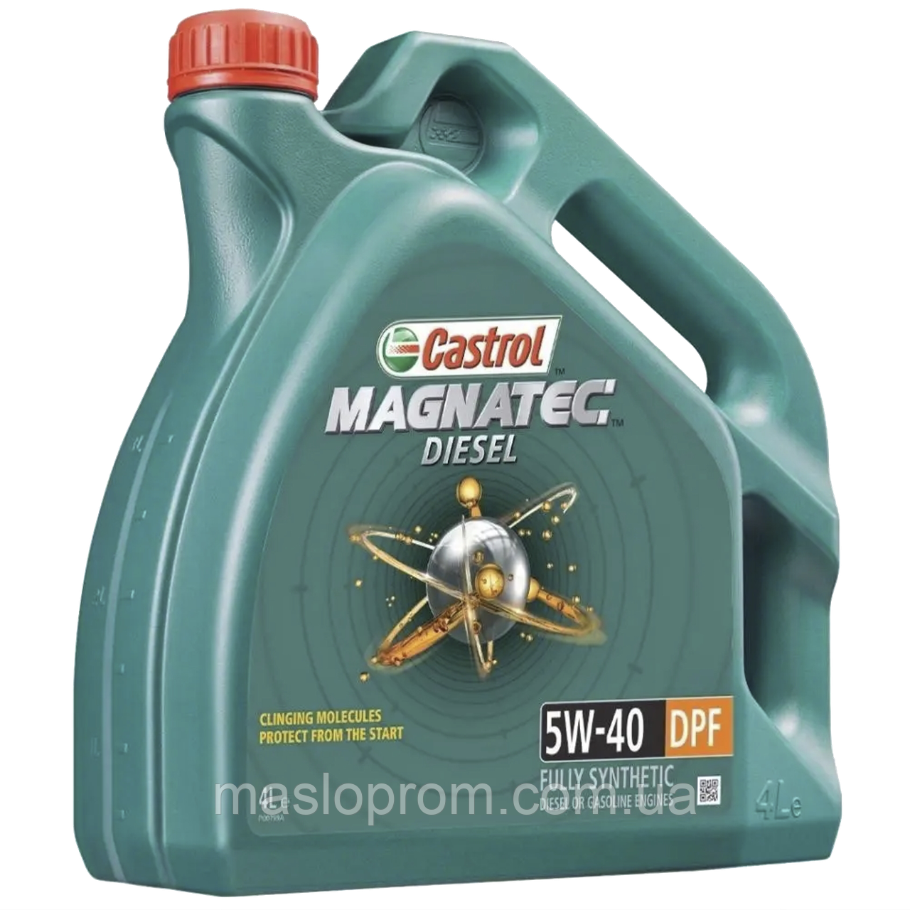 Моторне масло Castrol Magnatec Diesel 5w40 DPF 4л доставка укрпоштою 0 грн