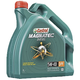 Моторне масло Castrol Magnatec Diesel 5w40 DPF 4л доставка укрпоштою 0 грн