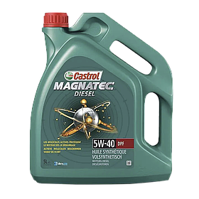 Моторне масло Castrol Magnatec Diesel DPF 5W-40 5л доставка укрпоштою 0 грн