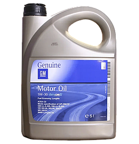 Моторна олива General Motors Dexos2 5W-30 5л