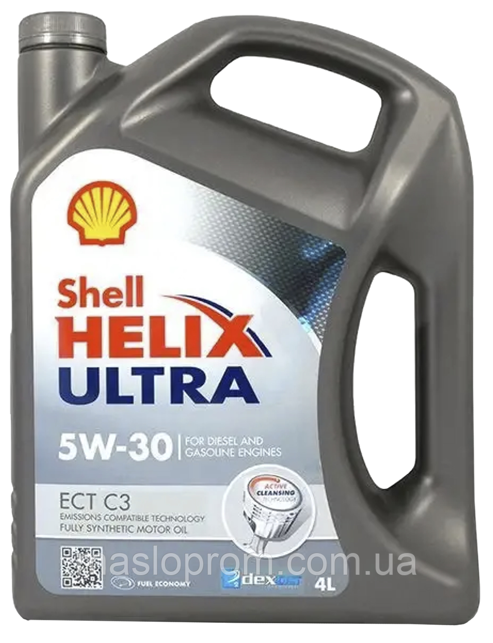 Моторне масло Shel Helix Ultra ECT C3 5W-30 4л доставка укрпоштою 0 грн
