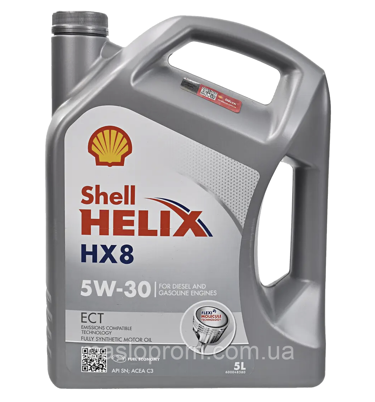 Shell Helix HX8 ECT 5W-30 (5 л) моторна олива