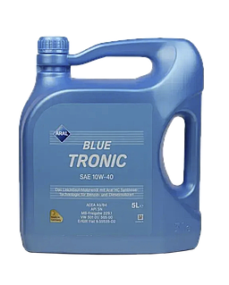 Моторна олива Aral BlueTronic 10W-40 напівсинтетична 5 л доставка укрпоштою 0 грн
