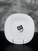 Тарілка обідня квадратна Luminarc Carine White H5604 d-26 см