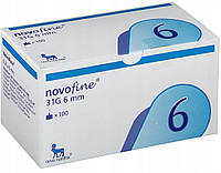 Голки Новофайн / Novofine, 6 мм 31G