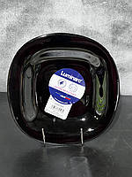 Тарелка десертная квадратная Luminarc Carine Black L9816 19см