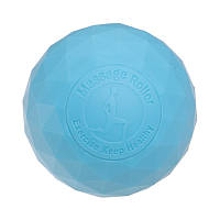 Мячик массажер резиновый массажный кинезиологический d-6 см FI-3809 Синий