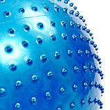 М'яч для фітнесу фітбол масажний 75 см ABS Zelart FI-1988-75, фото 2