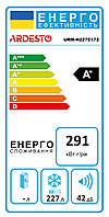 ARDESTO Морозильная камера, 172.2x59.5х63.2, 261л, А+, NF, диспл внешн., режим холодильника, белый