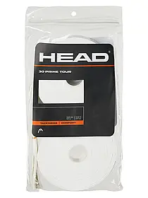 Head Prime Tour Overgrip 30 Pack White - 30 штук в упаковці намоток для тенісу