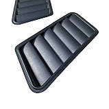 BMW E36 зябра в капот ABS пластик БМВ Е36 жабра тюнінг накладки на капот, фото 3