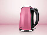 Електричний чайник Silver Crest SWC 3100 B1 pink   1.7L 3100W, фото 6