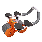 Тренажер колесо для преса з упорами для ліктів і автоматичним відскоком Wheel з подушкою для пушапа, фото 8