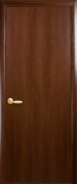 Міжкімнатні двері KDF SHIELD Лайн Екошпон Шимо Шоколад (600)