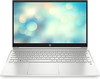 HP Ноутбук Pavilion 15-eh1060ua 15.6" FHD IPS AG, AMD R5 5500U, 16GB, F512GB, UMA, DOS, білий (422L2EA)