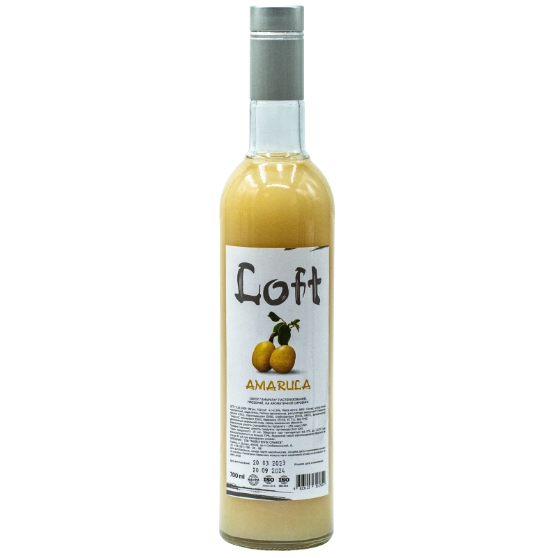 Сироп ТМ LOFT "Амарула" 900г, 9пл./ящ.
