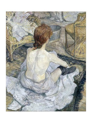 Листівка Henri De Toulouse-Lautrec — La Toilette, 1889, фото 1