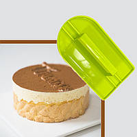 Кондитерський утюжок для роботи з мастикою, шпатель для розгладжування крему, мастики (зелений)