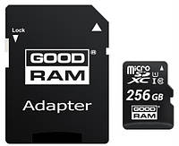 Карта пам'яті GoodRam microSDXC 256GB UHS-I (M1AA-2560R12) + SD адаптер