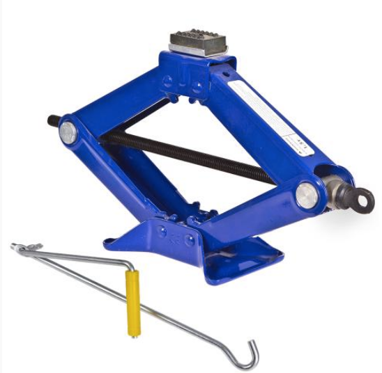 Домкрат гвинтовий ромб 1,5 тони висота підйому 390мм. 2,7кг, фото 1