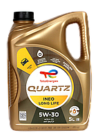 Моторне масло Total Quartz Ineo Long Life 5W-30 5л доставка укрпоштою 0 грн