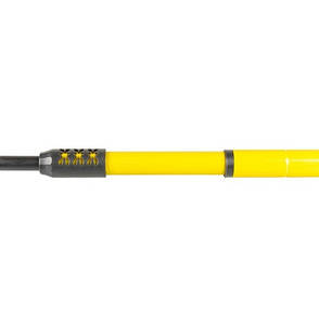 Граблі садові MASTERTOOL 5 зубів з телескопічною металевою ручкою та гумовим покриттям, 640-910х100 мм, фото 3