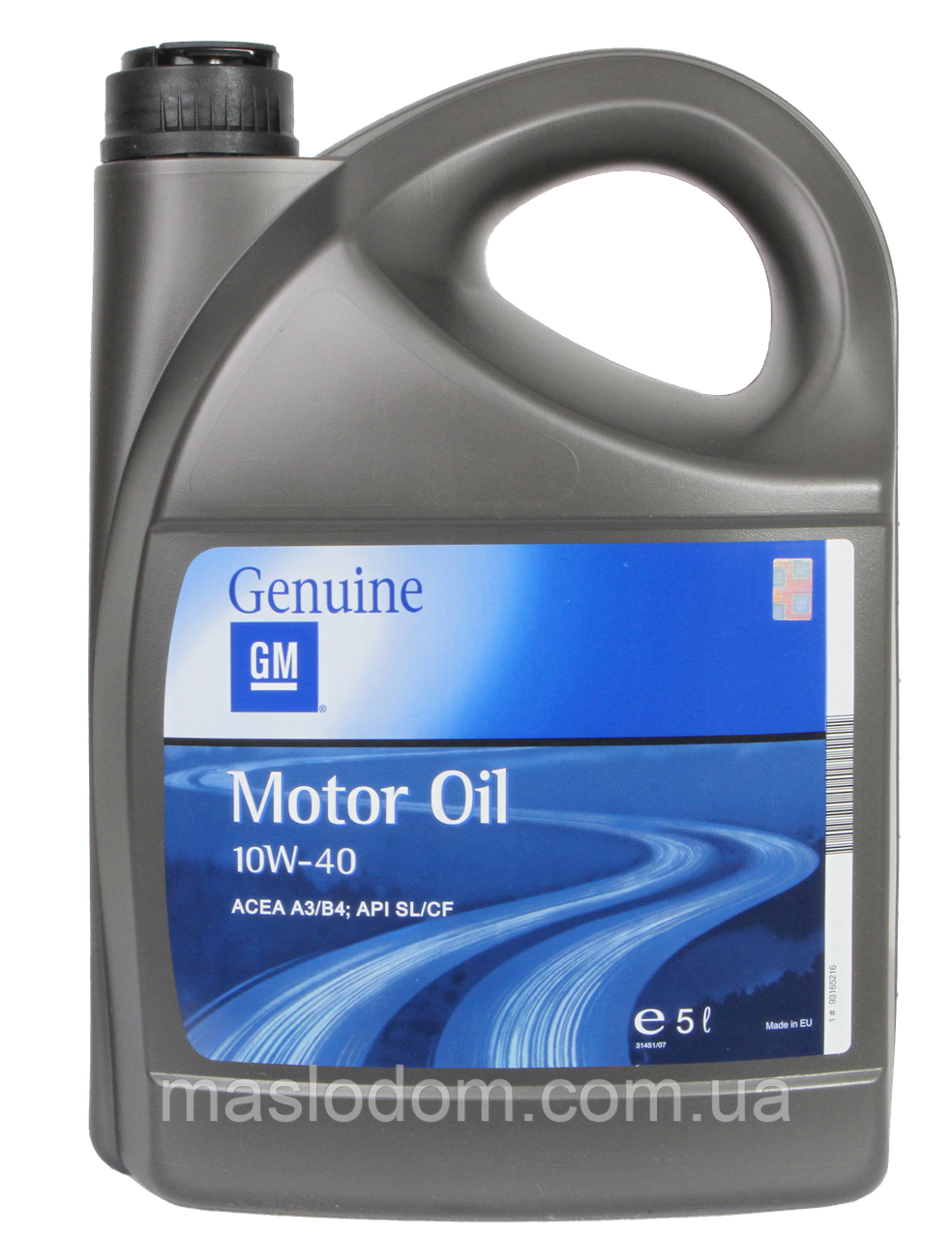 Моторне масло General Motors Semi Synthetic 10W-40 5л доставка укрпоштою 0 грн