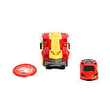 Screechers Wild S4 L1 Хелфаєр Тайгер Машинка-трансформер (Дикі Скрічери "Хелфаєр Тайгер",Hellfire Tiger), фото 4