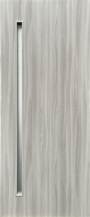 Міжкімнатні двері KDF SHIELD Лайн+Скло-01 Екошпон Шимо Пекан (600)