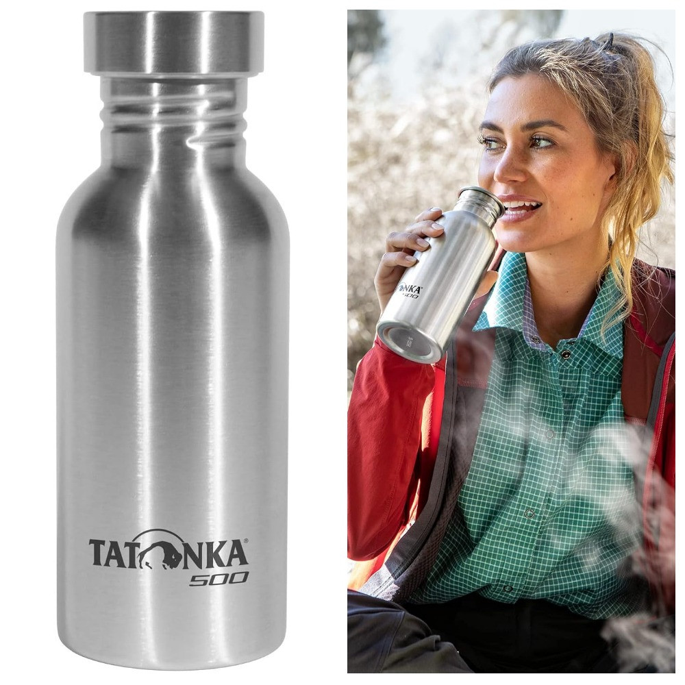 Фляга Tatonka Steel Bottle Premium, 500 мл (Polished )
