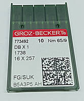 Иглы Groz-Beckert DBx1 № 65 SUK промышленных швейных машин