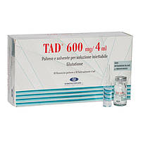 TAD 600 (Glutathione) №10 ГЛУТАТИОН ТАД 600МГ/4МЛ №10 В АМПУЛАХ