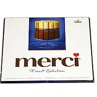 Конфеты Merci ассорти из молочного шоколада, 250 г