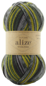 Нитки пряжа для в'язання  75/25 WOOLTIME Вултайм № 11019