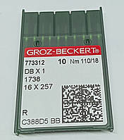 Иглы Groz-Beckert DBx1 № 110 R промышленных швейных машин