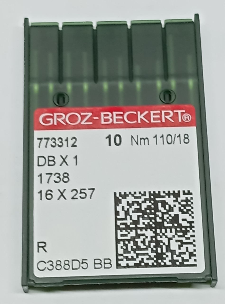 Иглы Groz-Beckert DBx1 № 110 R промышленных швейных машин - фото 2 - id-p999844762