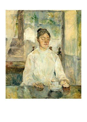 Листівка Henri De Toulouse-Lautrec — Portrait of Comtesse Adele-Zoe de Toulouse Lautrec, 1883