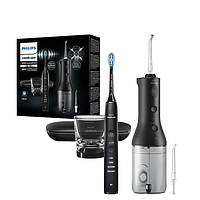 Зубний центр Philips Sonicare HX3866/43 PowerFlosser + DiamondClean 9000