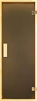 Дверь для бани и сауны из стекла Tesli Briz RS 1900х700