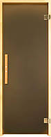 Дверь для бани и сауны из стекла Tesli Lux RS 1900x700