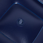 Надувне крісло-груша крісло для дому та вітальні (сірий, синій, зелений) 110 х 110 х 80 см, фото 4