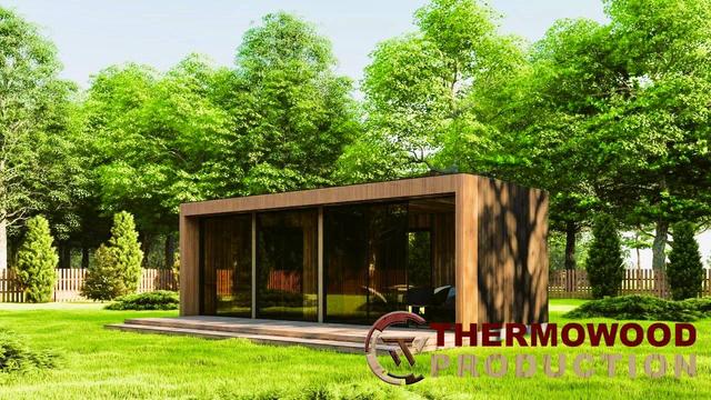 Модульный дом с сауной фото